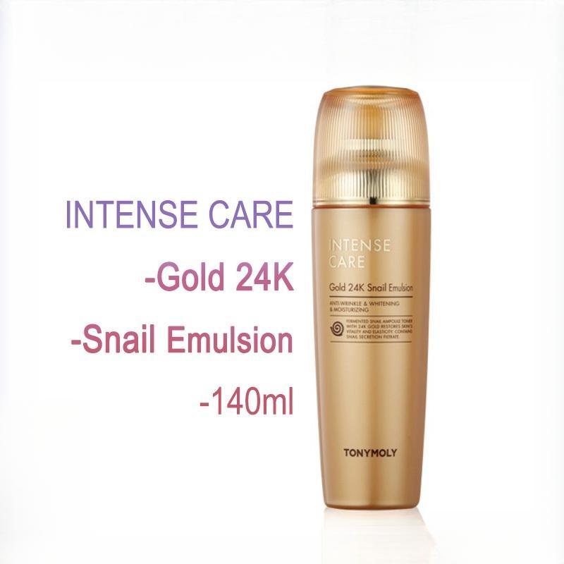 Tonymoly Intense Care Gold 24K Улиточная эмульсия 140мл