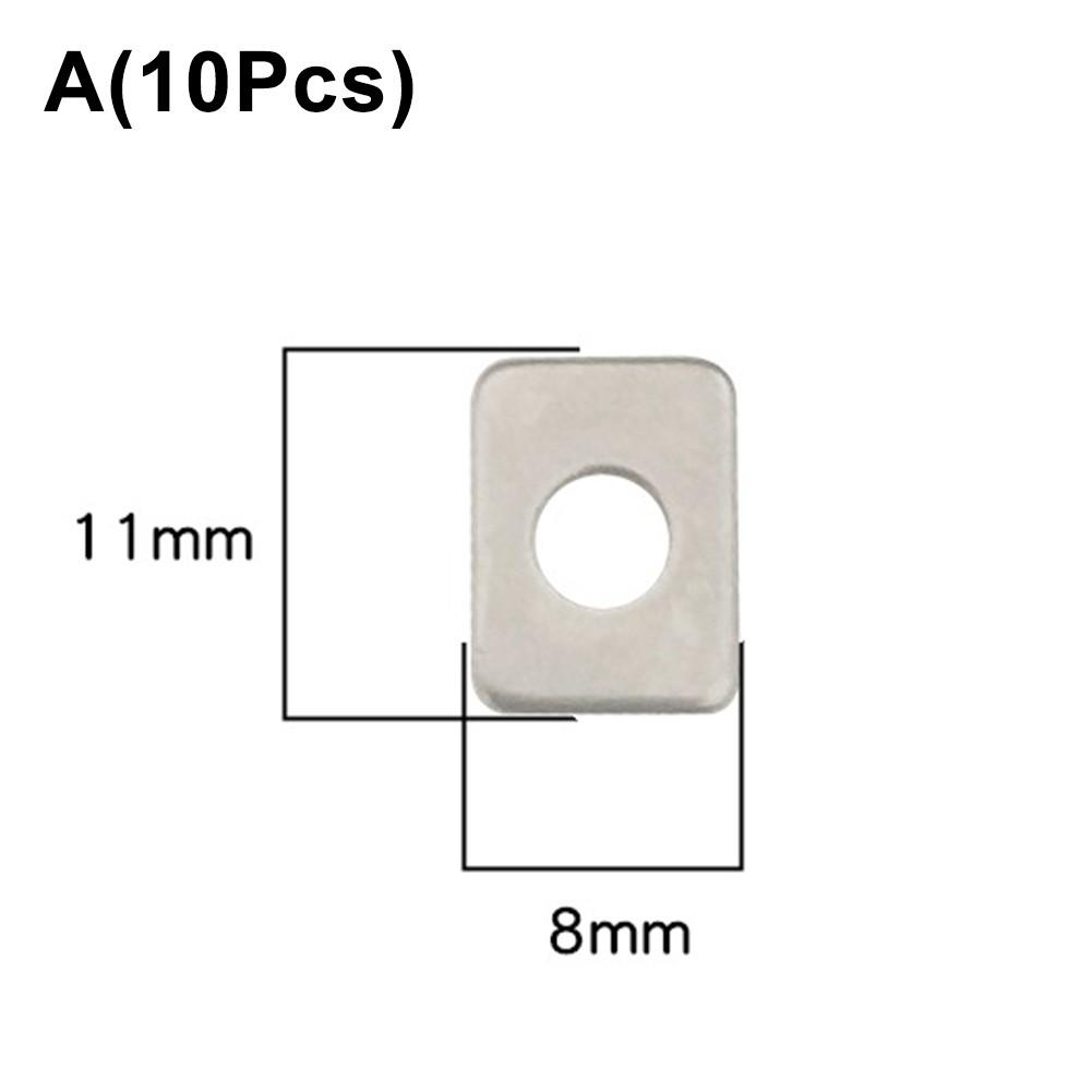 For Air Compressor Pump Head Valve Plate Metal 10Pcs