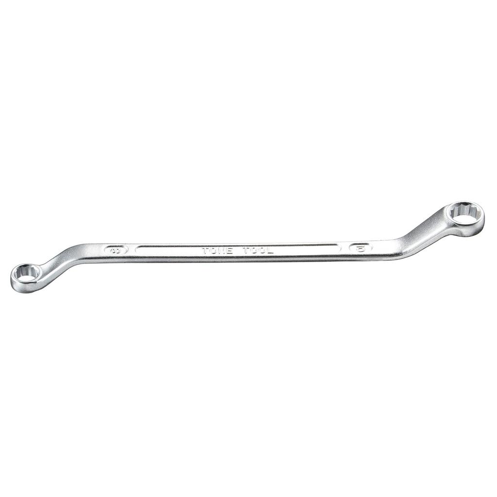 TONE Long Box Wrench Width Across Flats 8 X 10 Mm (45°) M45-0810