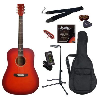 Акустическая гитара S.Yairi YD-04/CS Cherry Sunburst Специальный набор из 9 предметов (Оригинал Amazon)
