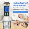 Yieryi 4 In 1 Digital Water Quality Tester PH ORP H2 Temp Meter Reactive Oxygen Analyzer For Hydrogen Water Aquarium Hydroponics Lab