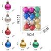 12 Pieces Christmas Ball Ornaments Tree Hanging Xmas Decor