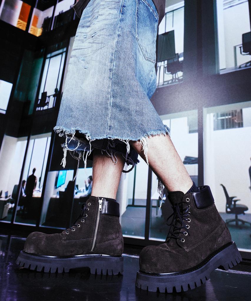 Lanarchive [5006] Hazel Trek Worker Boots