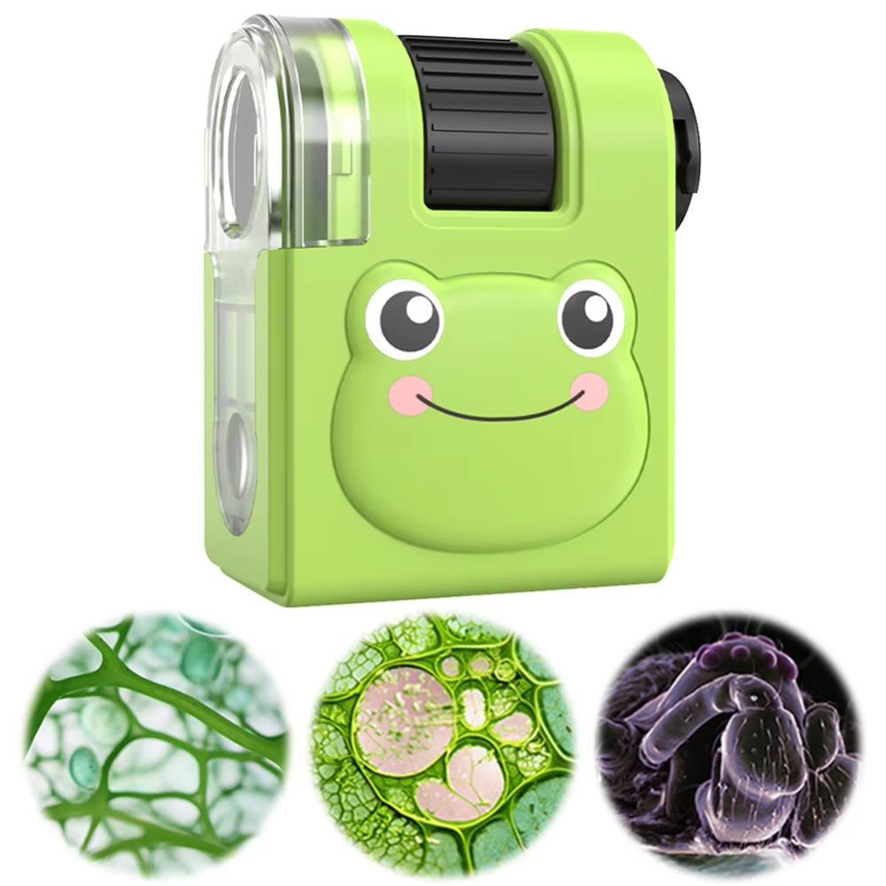 80x Magnification Portable Microscope LED Flashlight Pocket Microscope 80x Mini Microscope  Boys