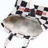 Marimekko Vankka Checkered Fabric Tote Bag, Women's, Black and White, 93982 093982 930, Nordic Design [Parallel Import]
