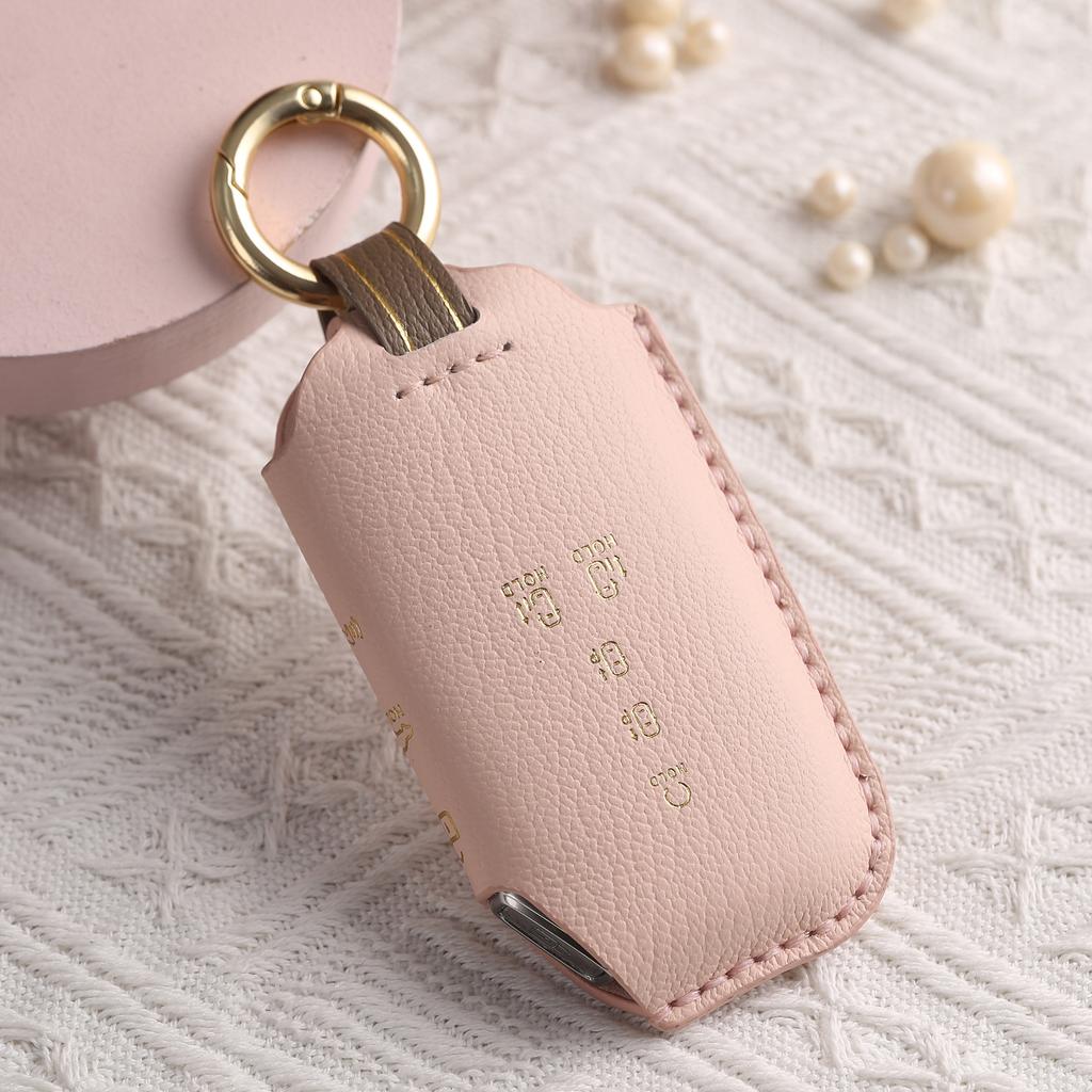 Индивидуальный чехол для ключа коммерческого автомобиля Kia, полностью ручной работы, высококачественная кожа, чехол-сумка для ключа автомобиля, кольцо