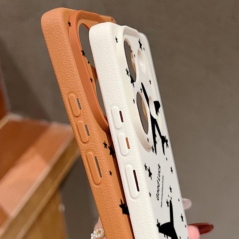 Для Xiaomi 13T Pro Poco X7 X6 M6 Pro Redmi Note 14 13 Pro 12 11 чехол с принтом самолета, кожаная текстура, мягкий противоударный матовый тонкий чехол для телефона TPU