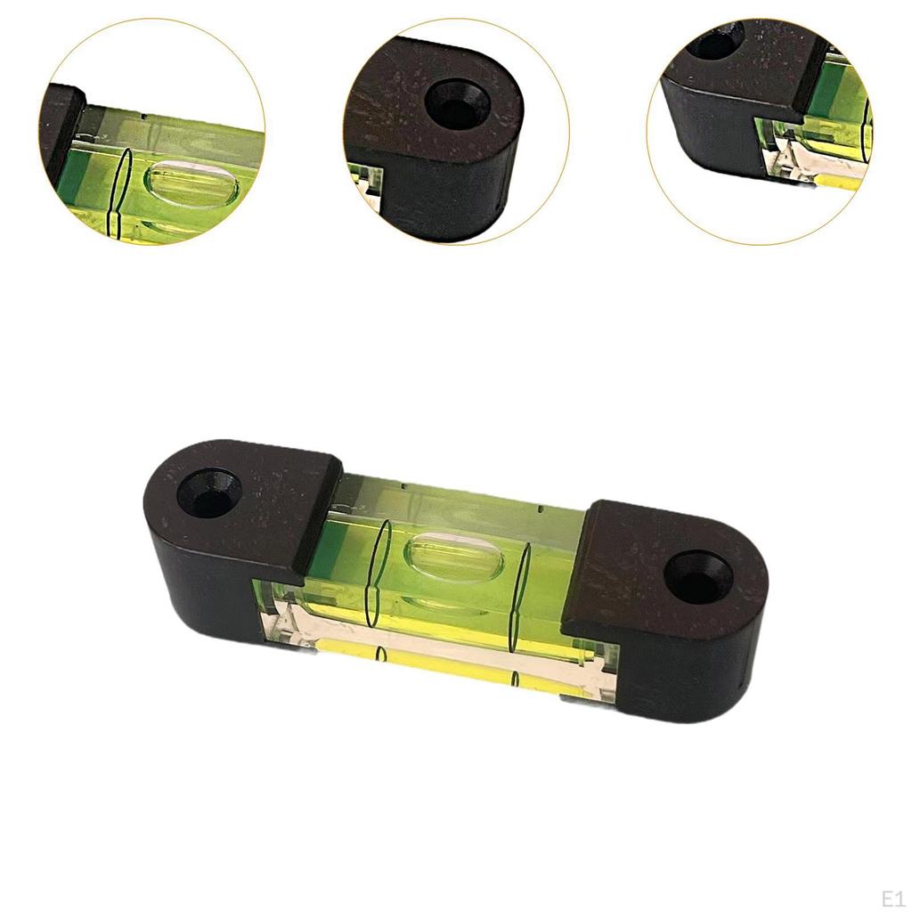 2 шт. Маленький пузырьковый уровень Мини пузырьковый уровень Инструмент для выравнивания столярный измерительный прямоугольник Spirit