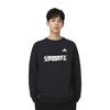 adidas Толстовки Унисекс Черные С Круглым Вырезом Умеренные Обычные CLCN26CS2-BW