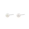 aora SWAL PEARL BASIC STUD EARRING #0021