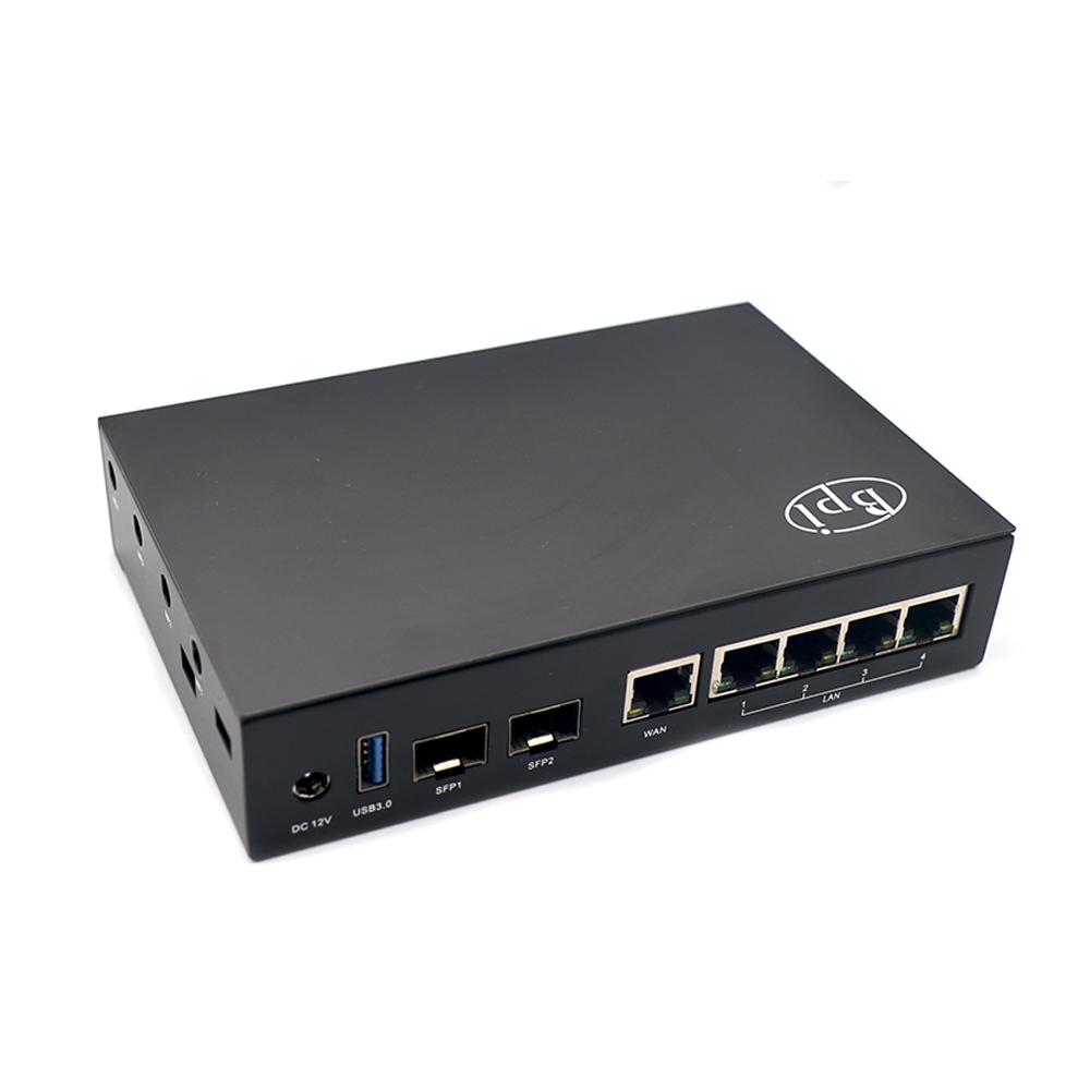 Металлический корпус ддля одноплатного компьютера Banana Pi BPI-R3