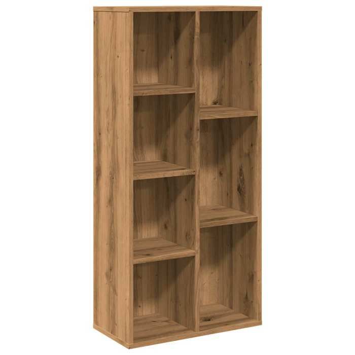 VidaXL Bookcase Artisan Oak 50x25x104 Cm, Bookcase, Book Furniture, Storage Cabinet, Bookshelf, 855965