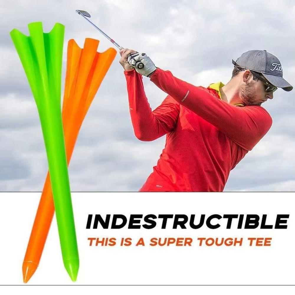 100Pcs Improved Durability Golf Ball Holder Plastic Golf Seats Golf Tee Set Golf Accessories