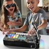 Kids DJ Mixer, DJ Mixer Piano | Digital Audio Console with Microphone, Multifunctional DJ Toy, Lighted Piano Keyboard, Portable USB Charging, DJ Learn