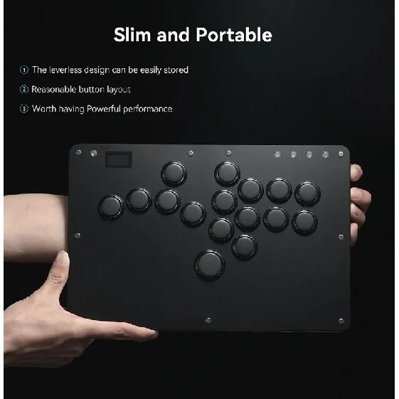 Haute42 Joystick Arcade Leverless Controller Hitbox Fightstick For PC/ Ps4 / ps5/Steam Fight Stick Arcade Hitbox Controller