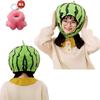 [PETLILY] головной убор на хеллоуин милая фруктовая шляпа головной убор реквизит для косплея Интересный фрукт помидор арбуз клубника банан кигуруми шляпа милая интересная