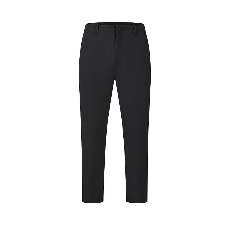 Men's Pants FILA Casual Pants Men's Pitch Black Moderate Straight Fit Pants