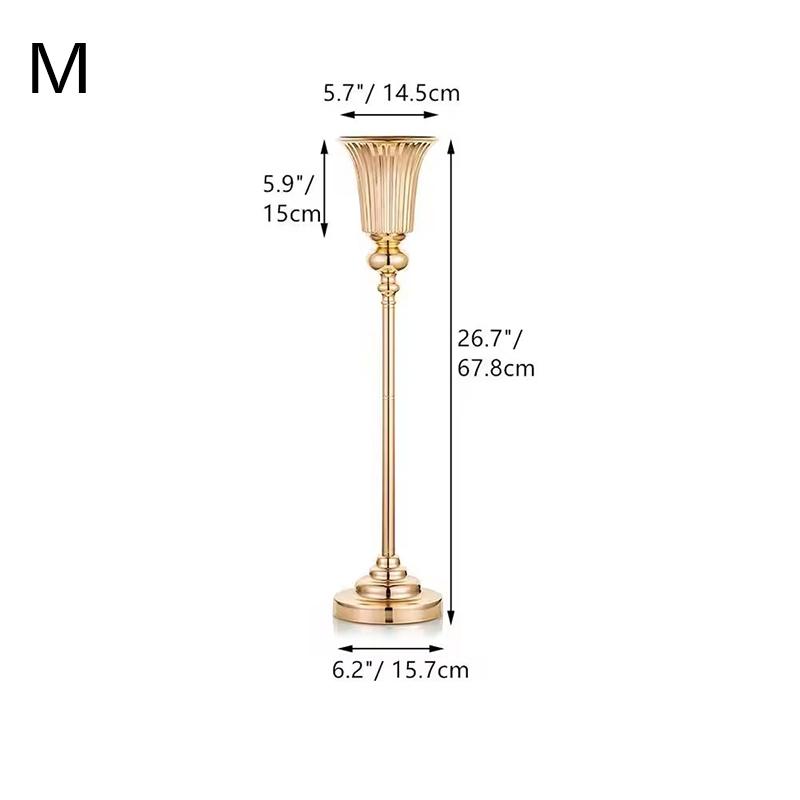 1 шт. металлическая подставка для цветов для вечеринки, свадьбы, вазы, украшения обеденного стола, труба, дорога, ведущая на мероприятие, годовщину церемонии