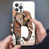 Чехол для телефона с мандалой слона в ацтекском стиле для iPhone 17 16 15 14 13 12 11 Pro Max Mini Plus Air 7 SE 8 Мягкий силиконовый чехол с принтом Funda F