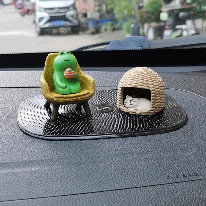 Исцеляющие автомобильные украшения в виде лягушек Закка: Милое украшение интерьера для дома, офиса или автомобиля