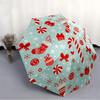 1pc Christmas, Holiday Automatic Umbrella 8-Bone Design Compact Gear for Outdoor Travel, Perfect Holiday Gift  yy250827066