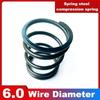 Spring steel Y-shaped compression spring,Black shock-absorbing spring,Wire Diameter 6.0mm,Outer Diameter28-100mm,Length30-300mm