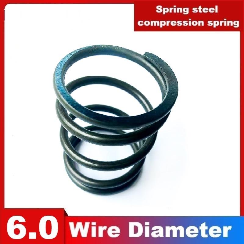 Spring steel Y-shaped compression spring,Black shock-absorbing spring,Wire Diameter 6.0mm,Outer Diameter28-100mm,Length30-300mm