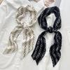 Цепочка Длинный Шелковый Шарф Весна И Лето Иностранный Стиль Лента Маленький Шарф Головной Убор Повязка На Голову Шарф