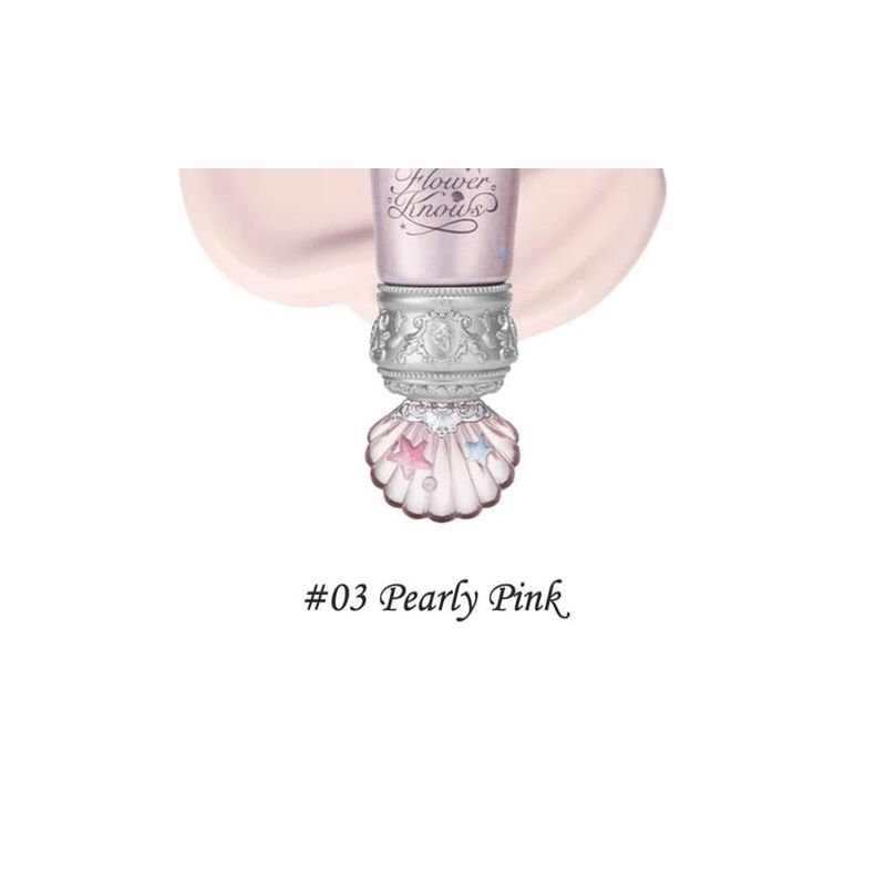 Flower Knows - Сияющий праймер «Жемчуг раковины» - 3 цвета