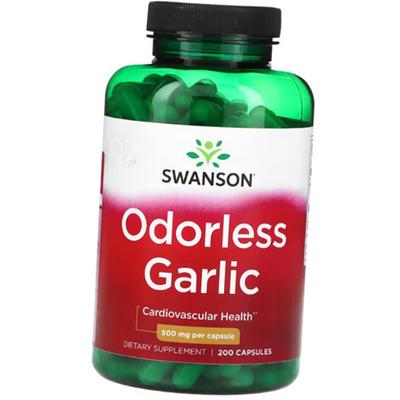 Чеснок без запаха, Odorless Garlic 500, 200капс (71280167)