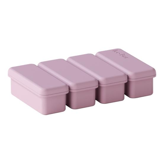 Silicone Ice Cube Tray with Lid Large Ice Mold for Slow Melting Freeze Store Soup Sauce Broth Food-Grade Silicone Freezer Container for Leftovers