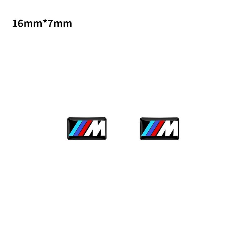Car Sticker Steering Wheel Hub Decals For BMW M Performance E36 E60 E90 X2 X1 X3 X5 E46 E39 E70 M3 M5 M6 G20 G30 E93 Z3 Z4 f90
