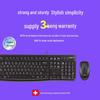 Logitech Проводной набор клавиатуры и мыши MK120