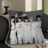 Стиль Kpop Мужская Подушка E-Enhypen Подарок Декор для Дома и Офиса Спальня Диван Автомобильная Наволочка Чехол 45X45