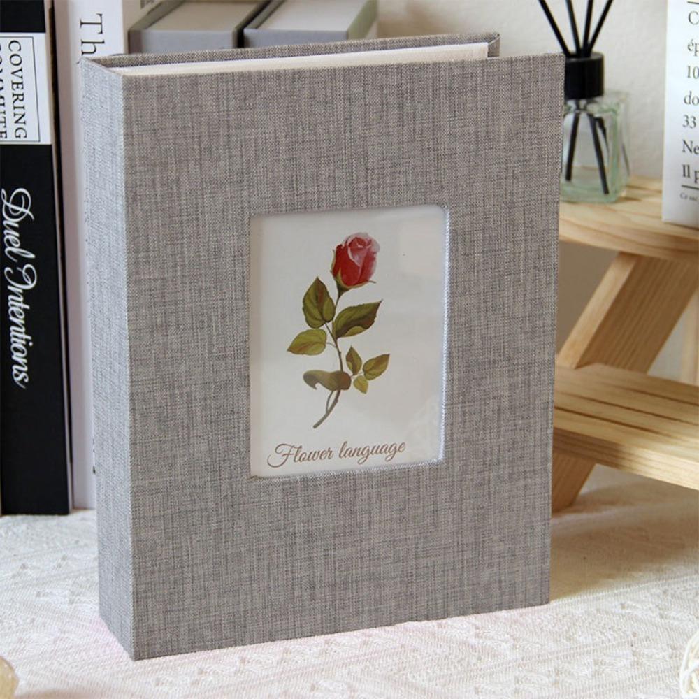 Фотографии 4x6 Фотоальбом 200 карманов Хранение фотографий Новый Большой Альбом для скрапбукинга Рост детей