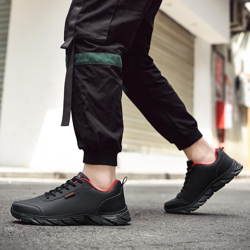 Мужские уличные водонепроницаемые повседневные спортивные кроссовки для фитнеса и фитнеса большого размера
