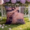 Чехол для подушки E-Emily в P-ParisS (из фильма) Двусторонний чехол для подушки для дома и автомобиля: Двусторонняя конструкция для максимального комфорта