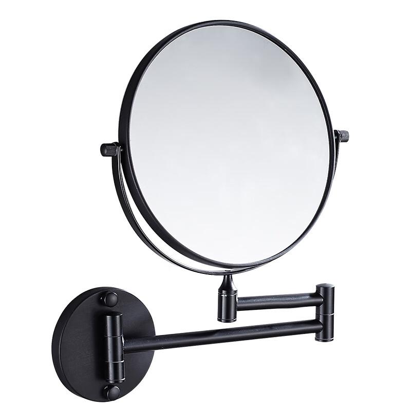 Huejia Foldable Wall-Mounted Bathroom Makeup Mirror