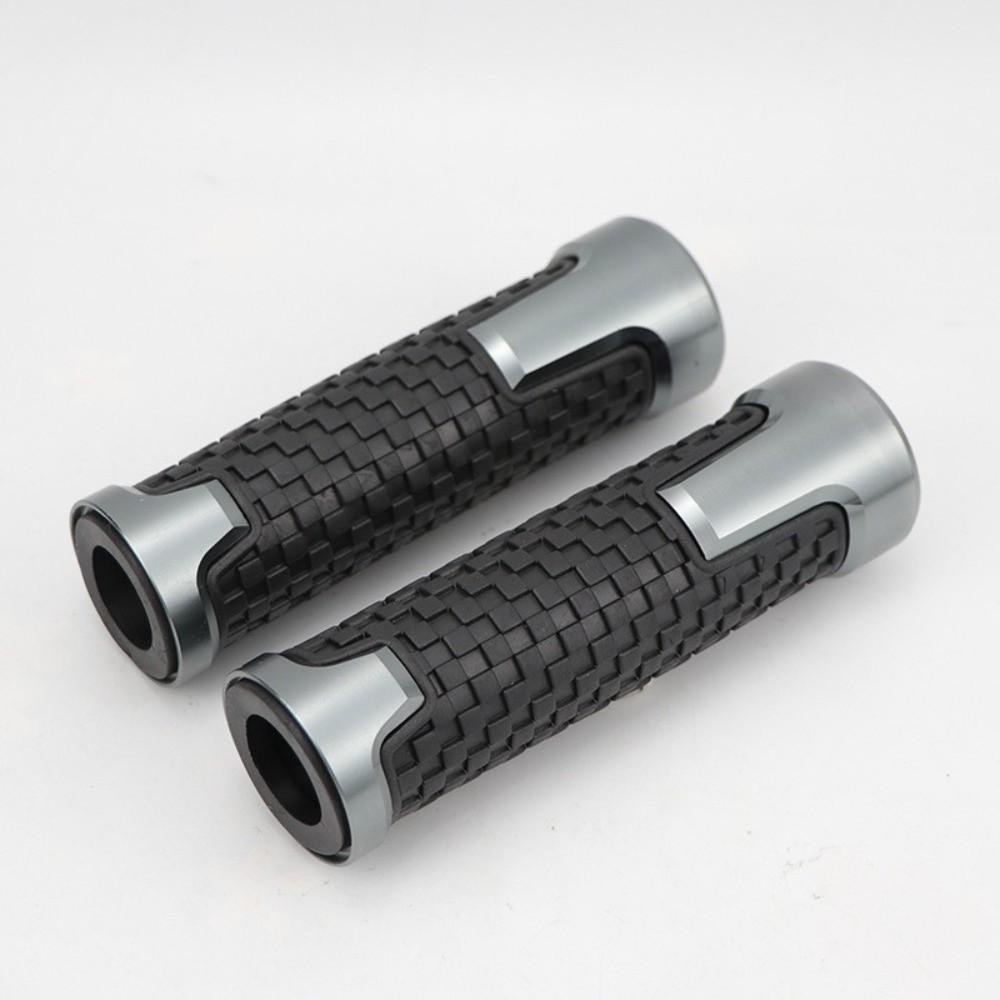 CNC Aluminum Moto Handlebars Grip Rubber Moto Handle Grip Motorcycle Modification