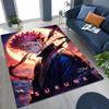 Anime Jujutsu Kaisen Yuji Satoru Cartoon Rug for Bedroom Living Room Sofa Home Doormat Decor, Large Kids Play Non-slip Floor Mat