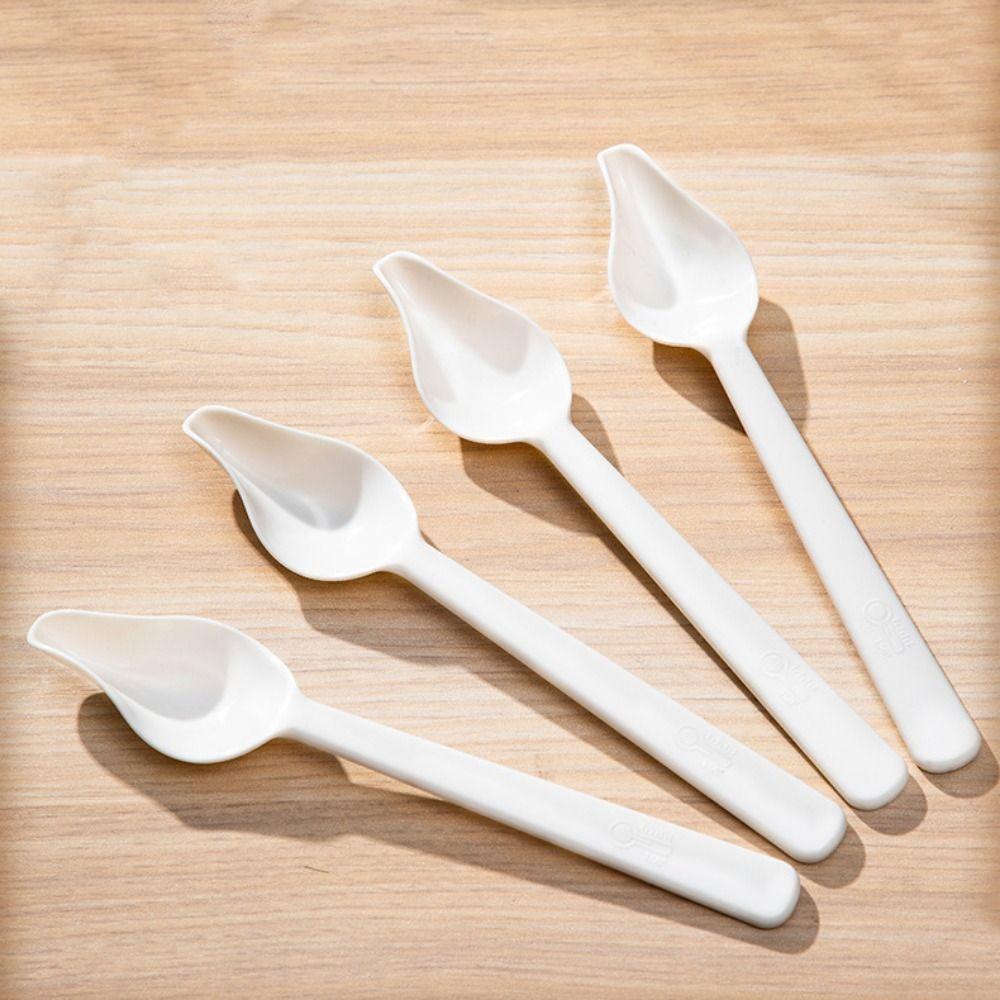 Long Handle Bird Feeding Spoon Heat-resisting Bird Food Water Spoon Chicks Spoon  for Feeding