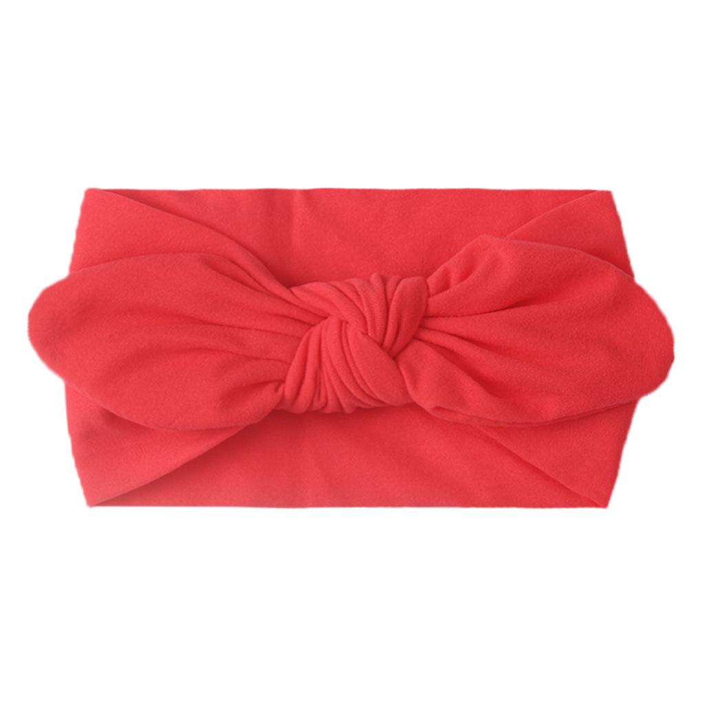 23-Color Newborn Baby Soft Nylon Headband with Rabbit Ears – Four Seasons Accessory