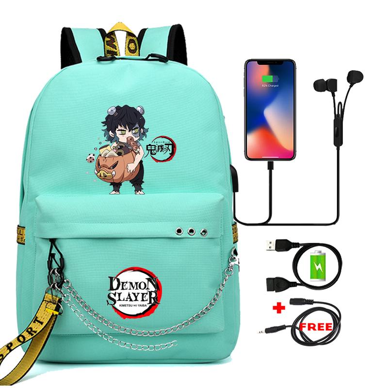 Сумка для книг в стиле аниме, подростковый рюкзак, школьные ранцы унисекс для мальчиков и девочек, рюкзак для ноутбука с мультяшным принтом, рюкзак для школы, Mochilas