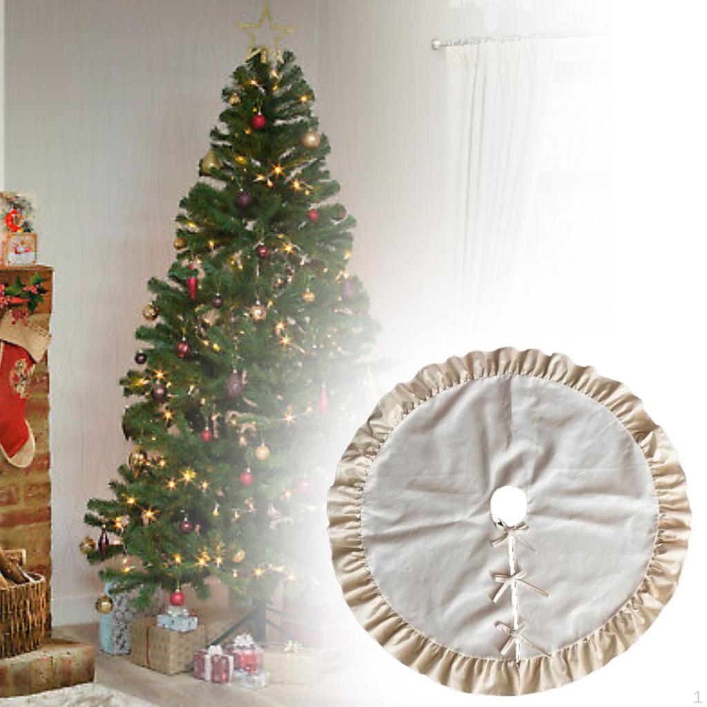 Рождественские украшения для юбки, ковер для домашних праздников