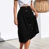 Women Loose Pocket Skirt Spring and Summer Skirt In Stock Casual All-match