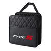 Car Leather Storage Bag Seat Backrest Organizer Box Accessories For Honda CIVIC Insight Accord Hornet Type R Type S Mugen Legend RF6