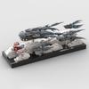 Нетоксичный Moc Креативная Серия Планета Шаттл-Машина Парад Пхукета Детский Пазл Набор Строительных Блоков Для Мальчиков