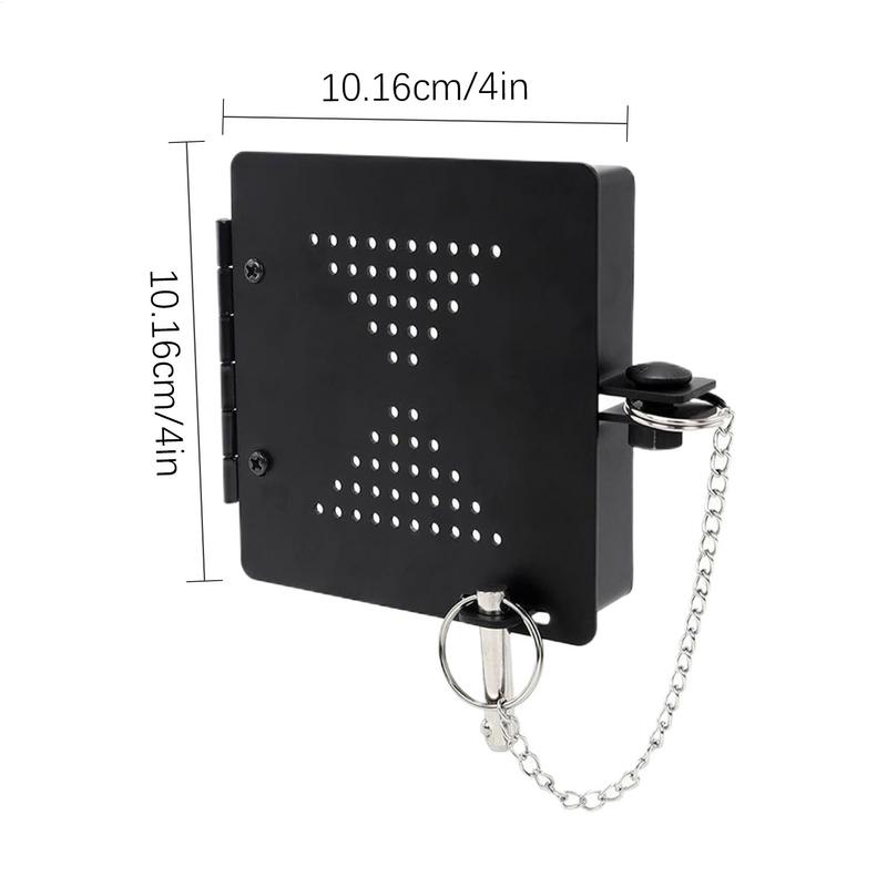 RV Bumper Caps 4 Inch Sewer Hose End Caps Aluminum Protective Covers Wear-Resistant Protective Plug Replacement Parts For 4-Inch