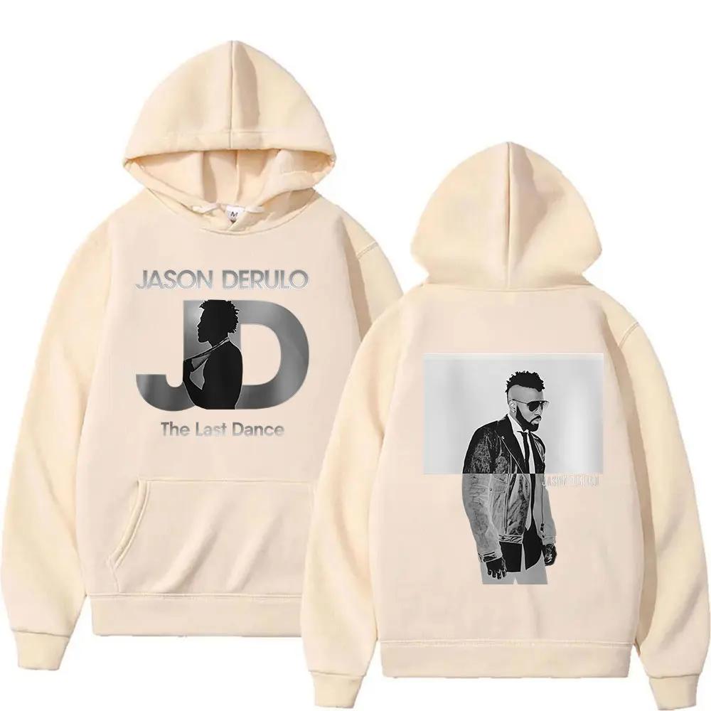 Jason Derulo The Last Dance World Tour 2026 Graphic Print Hoodie Men Women Streetwear Hip Hop Fashion Pullover Gothic Harajuku Y2K Style Sweatshirt