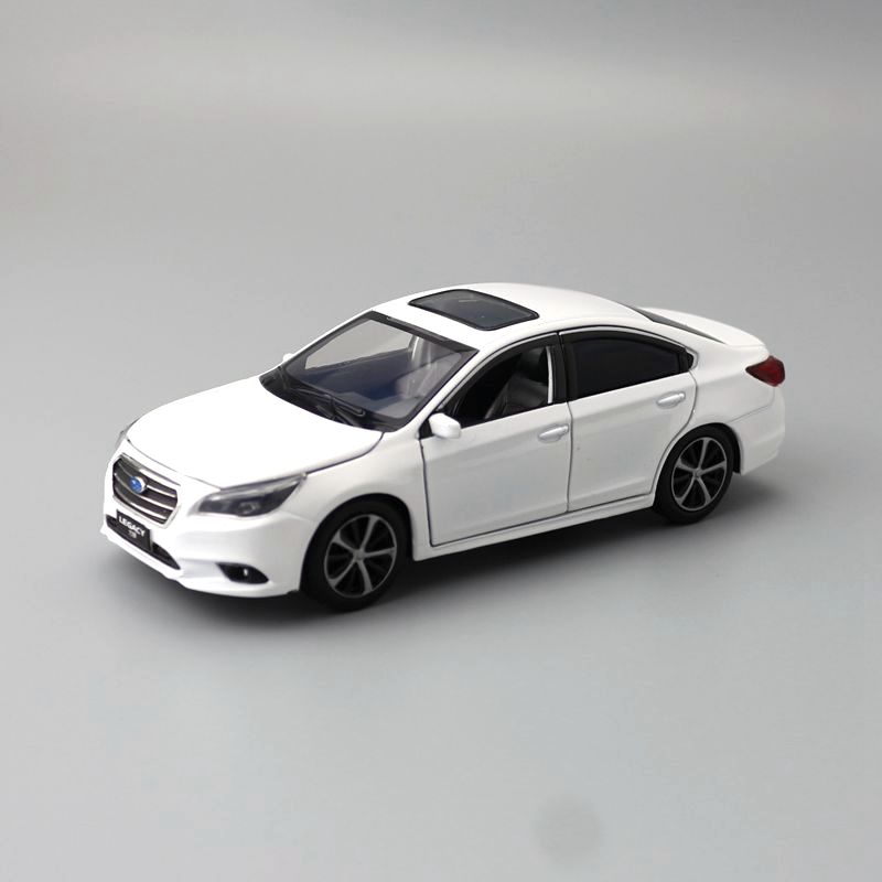 Литая игрушечная модель Jackiekim Jkm 1 :32 масштаба Subaru Legacy, звуковые и световые двери, открывающаяся образовательная коллекция, подарок для ребенка